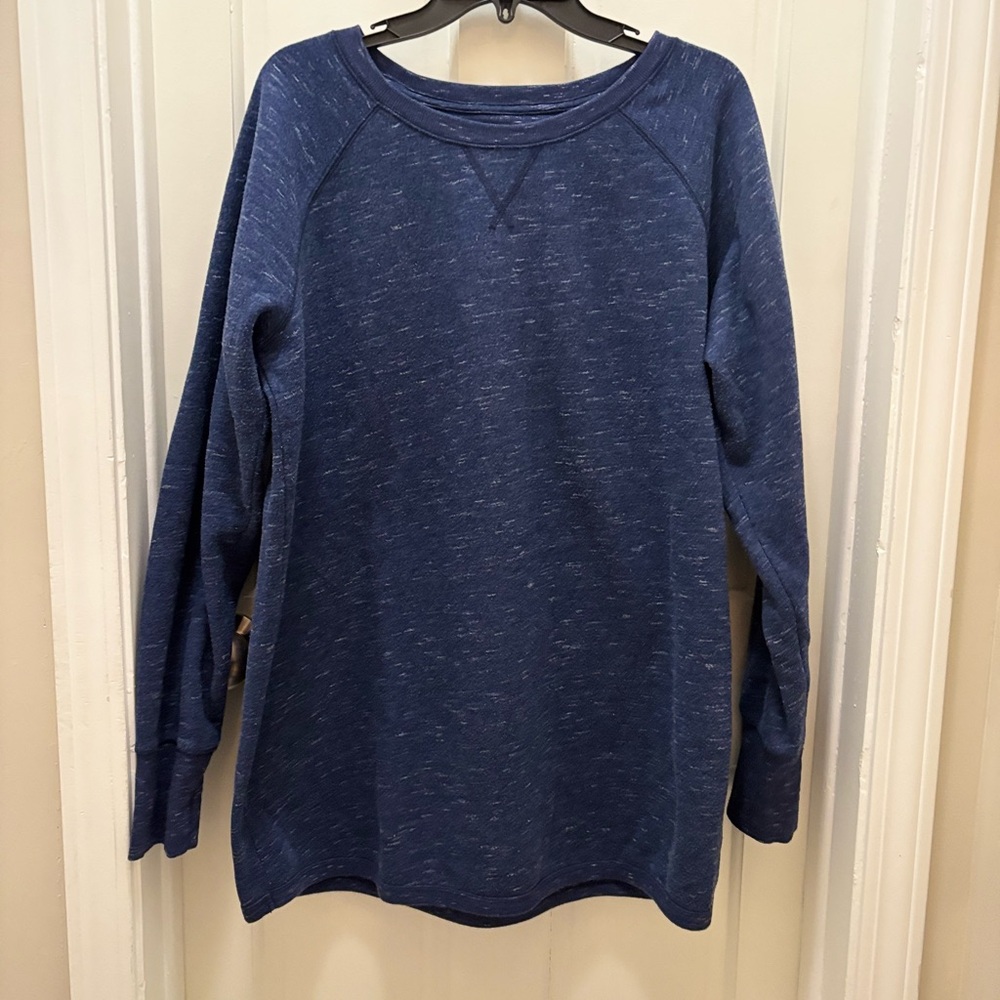 Blue Long Sleeve Sweatshirt